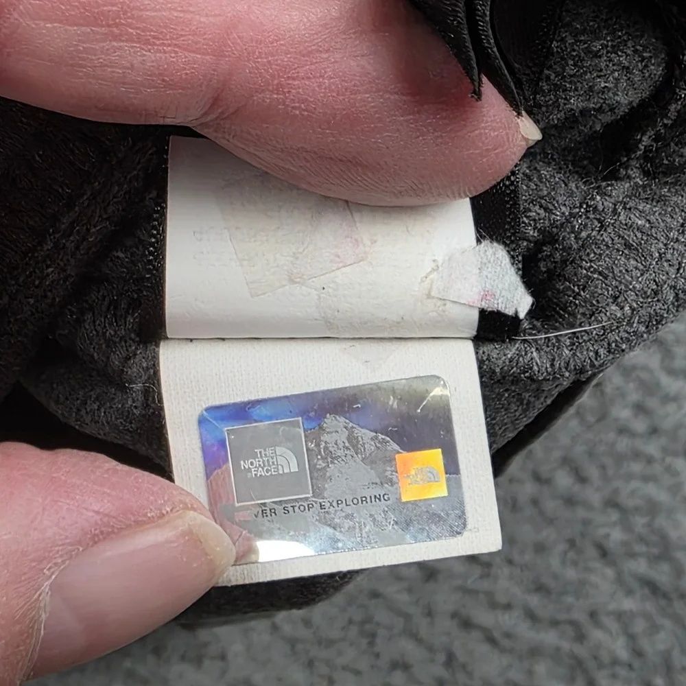 The North Face Mens 1/4 Zip Pullover‎ Grey Black Small